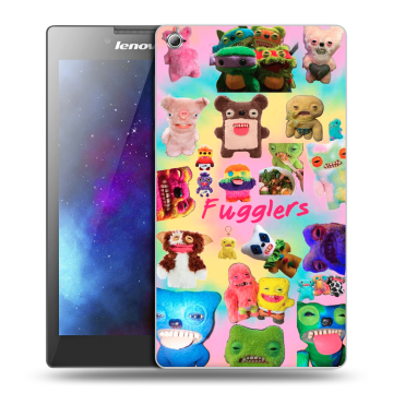 Силиконовый чехол на Lenovo Tab 3 8 с принтом Флагер Fuggler Силиконовый чехол на Lenovo Tab 3 8 с принтом Флагер Fuggler