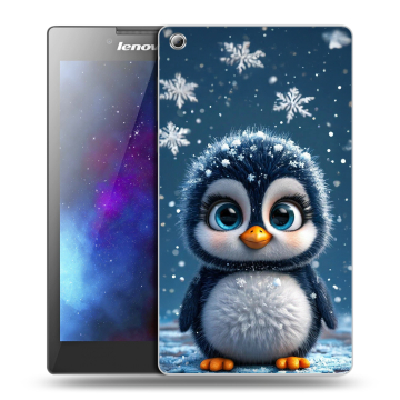 Силиконовый чехол на Lenovo Tab 3 8 с принтом Новый год Силиконовый чехол на Lenovo Tab 3 8 с принтом Новый год