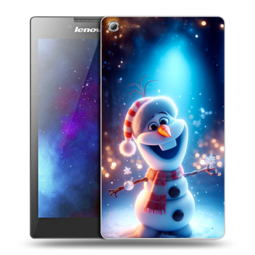Силиконовый чехол на Lenovo Tab 3 8 с принтом Новый год Силиконовый чехол на Lenovo Tab 3 8 с принтом Новый год