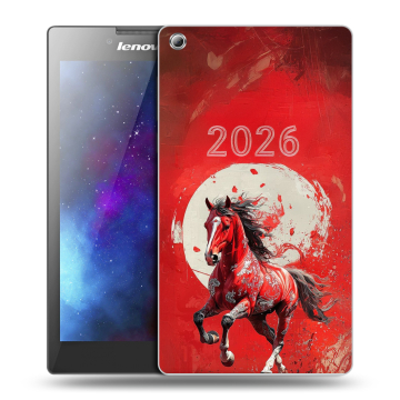 Силиконовый чехол на Lenovo Tab 3 8 с принтом Новый год Силиконовый чехол на Lenovo Tab 3 8 с принтом Новый год