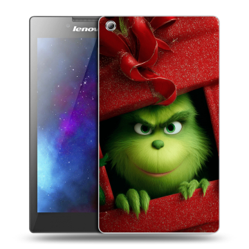 Силиконовый чехол на Lenovo Tab 3 8 с принтом Новый год Силиконовый чехол на Lenovo Tab 3 8 с принтом Новый год