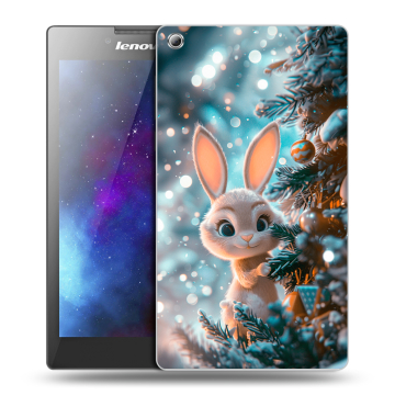 Силиконовый чехол на Lenovo Tab 3 8 с принтом Новый год