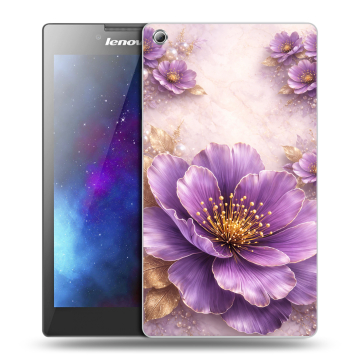 Силиконовый чехол на Lenovo Tab 3 8 с принтом женский