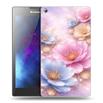 Силиконовый чехол на Lenovo Tab 3 8 с принтом женский