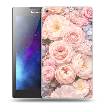 Силиконовый чехол на Lenovo Tab 3 8 с принтом женский