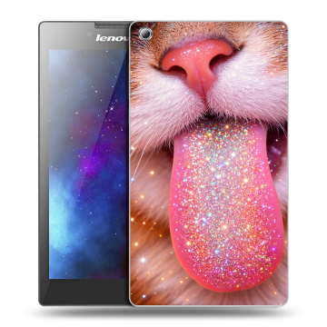 Силиконовый чехол на Lenovo Tab 3 8 с принтом для девочек