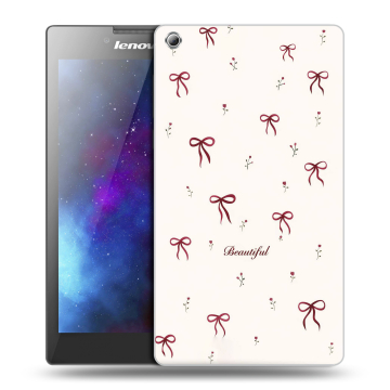 Силиконовый чехол на Lenovo Tab 3 8 с принтом для девочек