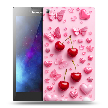 Силиконовый чехол на Lenovo Tab 3 8 с принтом для девочек Силиконовый чехол на Lenovo Tab 3 8 с принтом для девочек