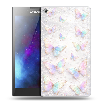 Силиконовый чехол на Lenovo Tab 3 8 с принтом женский