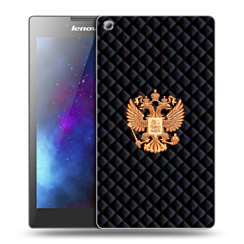 Силиконовый чехол на Lenovo Tab 3 8 с принтом Герб России принт Силиконовый чехол на Lenovo Tab 3 8 с принтом Герб России принт