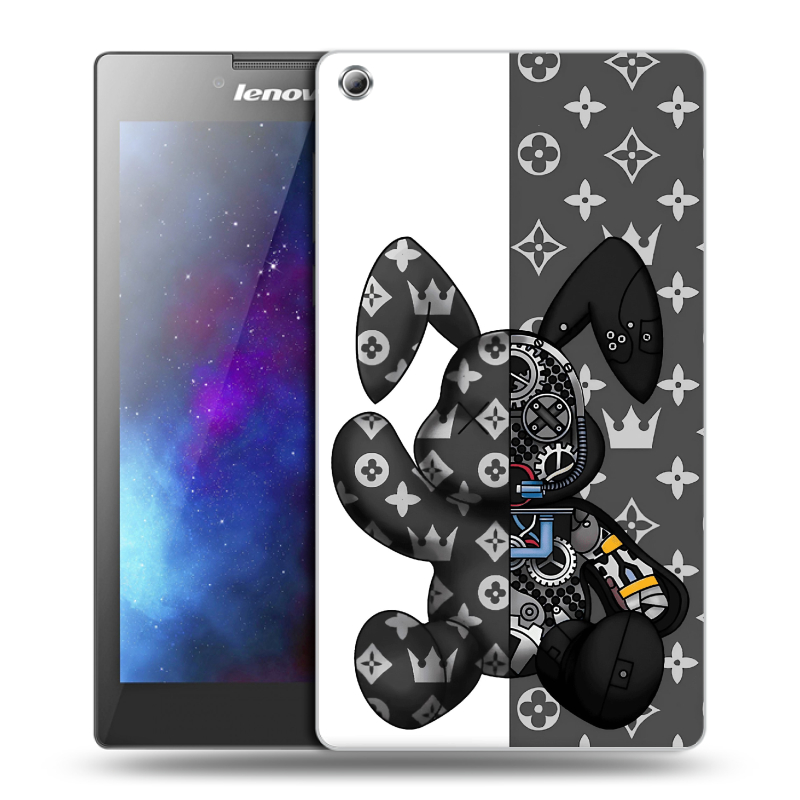 Силиконовый чехол на Lenovo Tab 3 8 с принтом Луи робот Силиконовый чехол на Lenovo Tab 3 8 с принтом Луи робот