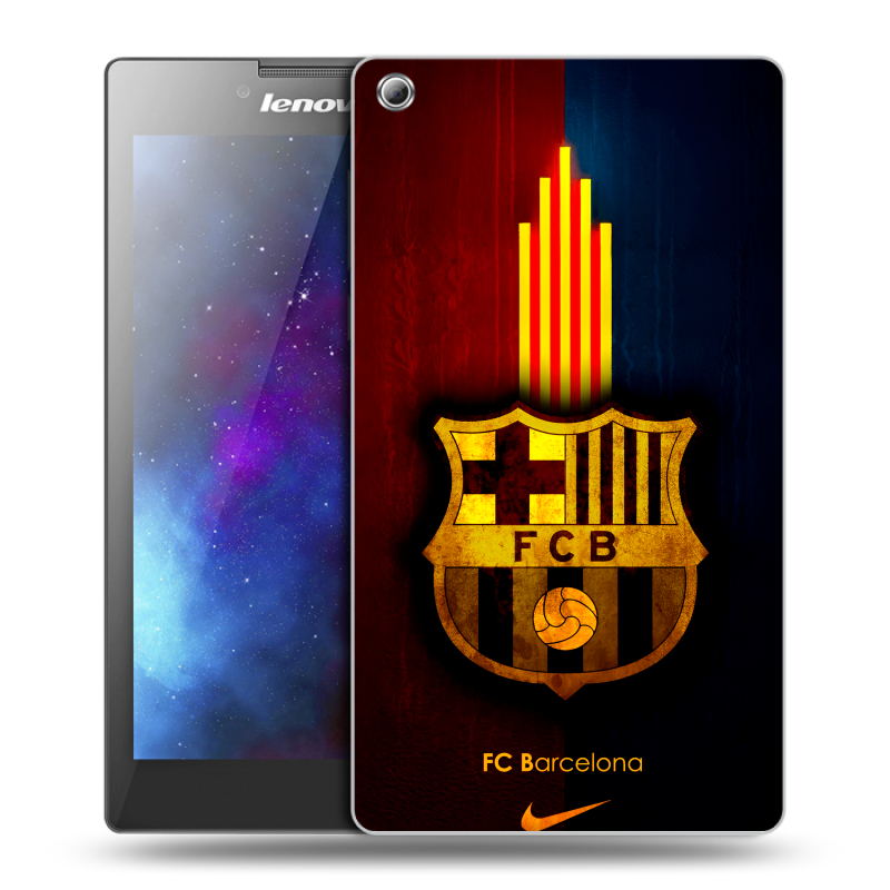 Силиконовый чехол на Lenovo Tab 3 8 с принтом Барселона Barcelona Силиконовый чехол на Lenovo Tab 3 8 с принтом Барселона Barcelona