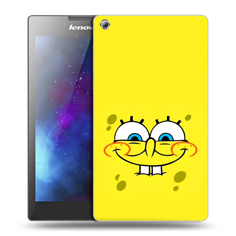 Силиконовый чехол на Lenovo Tab 3 8 с принтом спанчбоб спанч боб Силиконовый чехол на Lenovo Tab 3 8 с принтом спанчбоб спанч боб