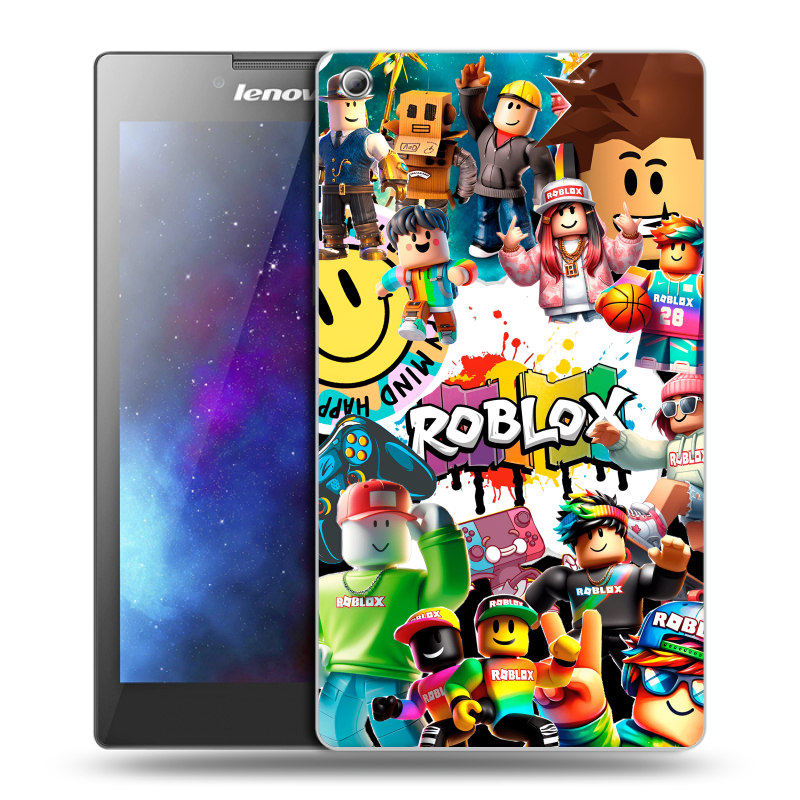 Силиконовый чехол на Lenovo Tab 3 8 с принтом Roblox Роблокс Силиконовый чехол на Lenovo Tab 3 8 с принтом Roblox Роблокс