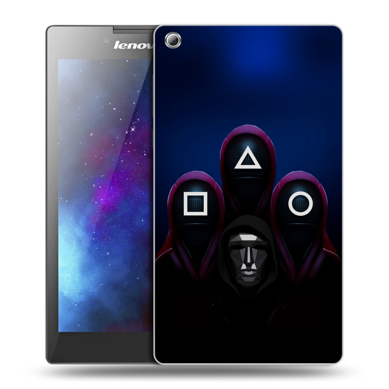 Силиконовый чехол на Lenovo Tab 3 8 с принтом Игра Кальмара Силиконовый чехол на Lenovo Tab 3 8 с принтом Игра Кальмара