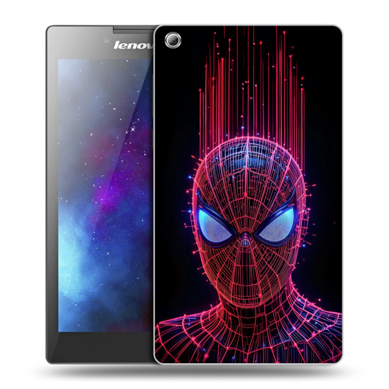 Силиконовый чехол на Lenovo Tab 3 8 с принтом Spiderman Человек паук Силиконовый чехол на Lenovo Tab 3 8 с принтом Spiderman Человек паук