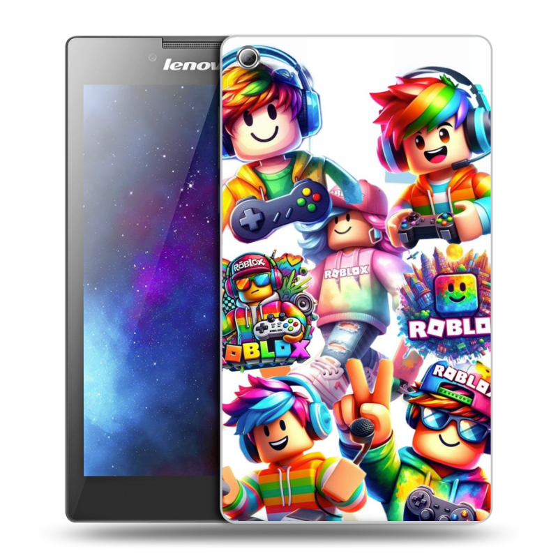Силиконовый чехол на Lenovo Tab 3 8 с принтом Roblox Роблокс Силиконовый чехол на Lenovo Tab 3 8 с принтом Roblox Роблокс