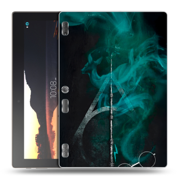 Силиконовый чехол на Lenovo Tab 3 10 с принтом Гарри Поттер Harry Potter
