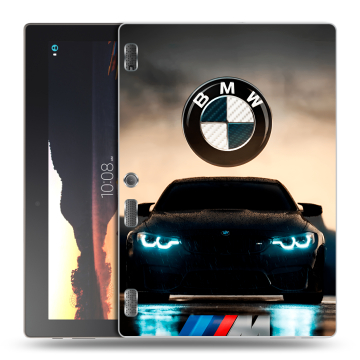 Силиконовый чехол на Lenovo Tab 3 10 с принтом БМВ BMW