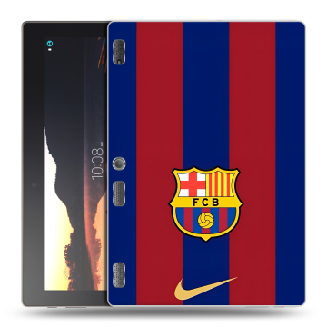 Силиконовый чехол на Lenovo Tab 3 10 с принтом Барселона Barcelona Силиконовый чехол на Lenovo Tab 3 10 с принтом Барселона Barcelona