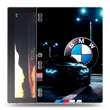 Силиконовый чехол на Lenovo Tab 3 10 с принтом БМВ BMW