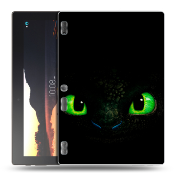 Силиконовый чехол на Lenovo Tab 3 10 с принтом Как приручить дракона