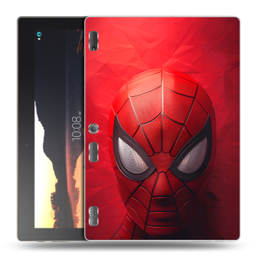 Силиконовый чехол на Lenovo Tab 3 10 с принтом Spiderman Человек паук