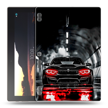 Силиконовый чехол на Lenovo Tab 3 10 с принтом BMW БМВ