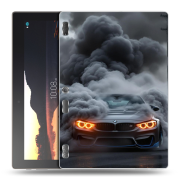 Силиконовый чехол на Lenovo Tab 3 10 с принтом BMW БМВ