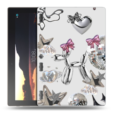 Силиконовый чехол на Lenovo Tab 3 10 с принтом Y2K