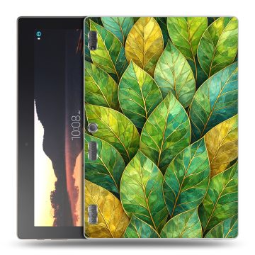 Силиконовый чехол на Lenovo Tab 3 10 с принтом женский