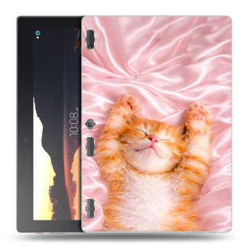 Силиконовый чехол на Lenovo Tab 3 10 с принтом женский