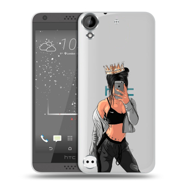 Пластиковый чехол на HTC Desire 530 с принтом Женские принты