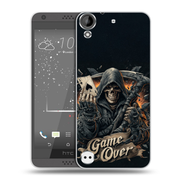 Пластиковый чехол на HTC Desire 530 с принтом Скелет карты Пластиковый чехол на HTC Desire 530 с принтом Скелет карты