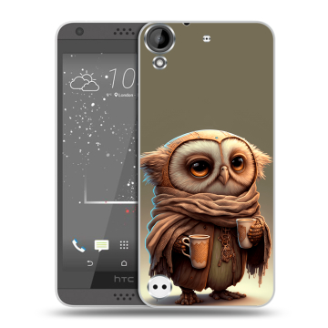 Пластиковый чехол на HTC Desire 530 с принтом Сова Пластиковый чехол на HTC Desire 530 с принтом Сова