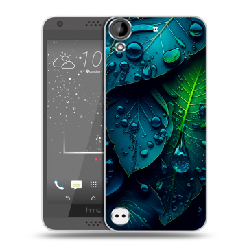 Пластиковый чехол на HTC Desire 530 с принтом Листья Пластиковый чехол на HTC Desire 530 с принтом Листья