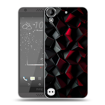 Пластиковый чехол на HTC Desire 530 с принтом Абстракция