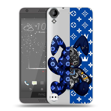 Пластиковый чехол на HTC Desire 530 с принтом Луи робот Пластиковый чехол на HTC Desire 530 с принтом Луи робот