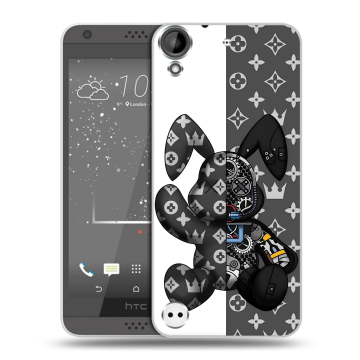 Пластиковый чехол на HTC Desire 530 с принтом Луи робот Пластиковый чехол на HTC Desire 530 с принтом Луи робот