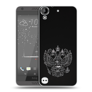 Пластиковый чехол на HTC Desire 530 с принтом Герб России Пластиковый чехол на HTC Desire 530 с принтом Герб России