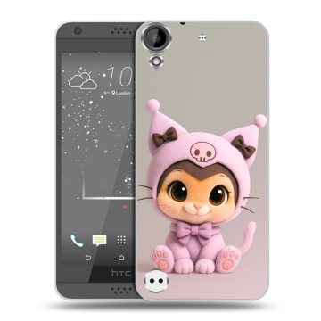 Пластиковый чехол на HTC Desire 530 с принтом Куроми Kuromi Пластиковый чехол на HTC Desire 530 с принтом Куроми Kuromi