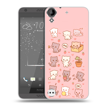 Пластиковый чехол на HTC Desire 530 с принтом Hello Kitty Хелоу Кити Пластиковый чехол на HTC Desire 530 с принтом Hello Kitty Хелоу Кити