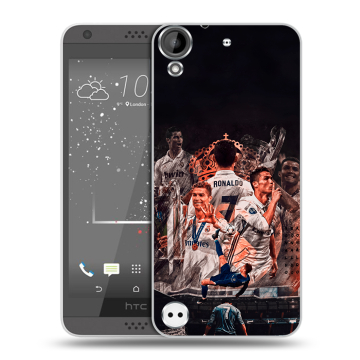 Пластиковый чехол на HTC Desire 530 с принтом Реал Роналдо Real Ronaldo Пластиковый чехол на HTC Desire 530 с принтом Реал Роналдо Real Ronaldo