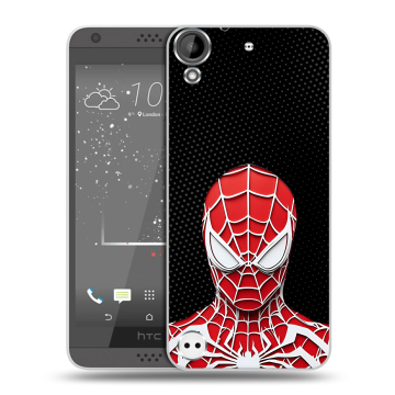 Пластиковый чехол на HTC Desire 530 с принтом человек паук spiderman Пластиковый чехол на HTC Desire 530 с принтом человек паук spiderman