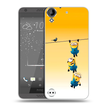 Пластиковый чехол на HTC Desire 530 с принтом Миньоны Пластиковый чехол на HTC Desire 530 с принтом Миньоны
