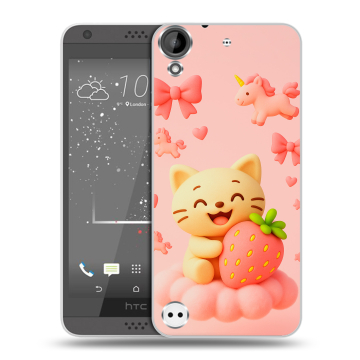Пластиковый чехол на HTC Desire 530 с принтом для девочек Пластиковый чехол на HTC Desire 530 с принтом для девочек
