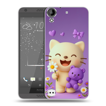 Пластиковый чехол на HTC Desire 530 с принтом для девочек Пластиковый чехол на HTC Desire 530 с принтом для девочек