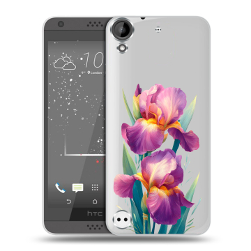 Пластиковый чехол на HTC Desire 530 с принтом Цветы орхидеи Пластиковый чехол на HTC Desire 530 с принтом Цветы орхидеи
