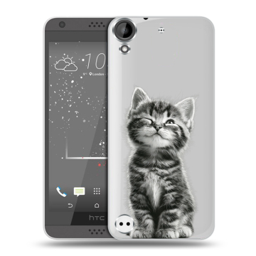 Пластиковый чехол на HTC Desire 530 с принтом Котенок Пластиковый чехол на HTC Desire 530 с принтом Котенок