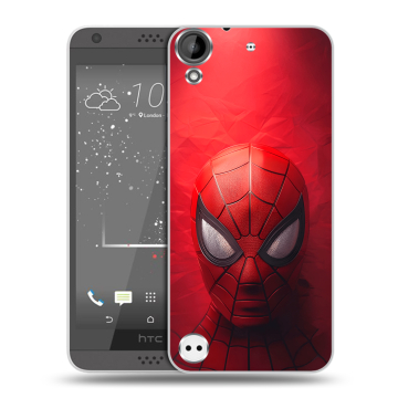 Пластиковый чехол на HTC Desire 530 с принтом Spiderman Человек паук